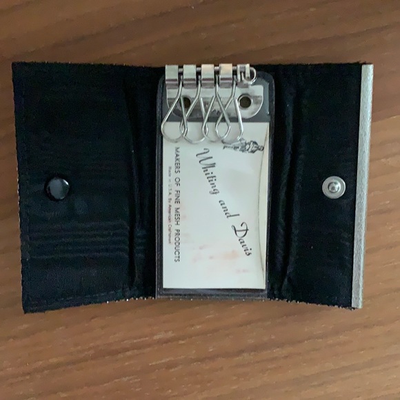 Vintage Whiting and Davis Silver Mesh Key Holder - Picture 5 of 8